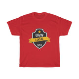 10 UAW local 551 Heavy Cotton Tee