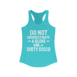 DIRTY DISCOWomen's Ideal Racerback Tank