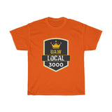 9 UAW local 3000 Heavy Cotton Tee