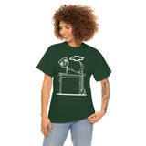 Chevy Over Dodge Table Heavy Cotton Tee