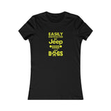 Jeep and Dog Women's  Tee