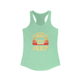 Powered jeep Women's Ideal Racerback Tank