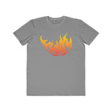 Fire Printed Men's Fashion Tee