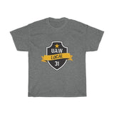 10 UAW local 31 Heavy Cotton Tee