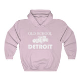 Old School Detroit Hooded Sweatshirt