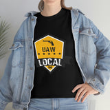 6 UAW local 155 Heavy Cotton Tee