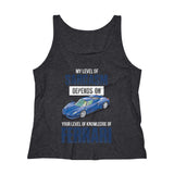 Sarcasm Ferrari Women's Jersey Tank Top