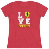 Love Ferrari Women's Triblend Tee