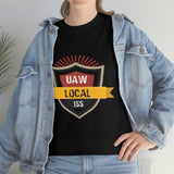 8 UAW local 155 Heavy Cotton Tee