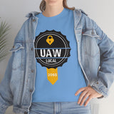 3 UAW local 2093 Heavy Cotton Tee