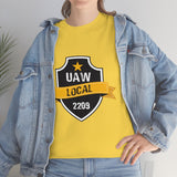 9 UAW local 2209 Heavy Cotton Tee