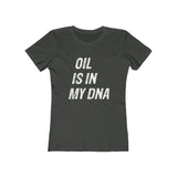 MY DNA Printed Women's The Boyfriend Tee