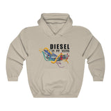 Diesel In My Veins black  Hooded Sweatshirt