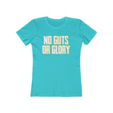 No Guts Printed Women's The Boyfriend Tee