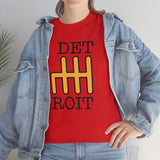 229 DET ROIT Heavy Cotton Tee BLK