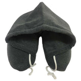 Travel Pillow Hooded U-Shaped Pillow Cushion Car Office Airplane Head Rest Neck Pillow Travel Pillow Accessories