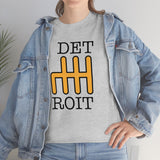 229 DET ROIT Heavy Cotton Tee BLK