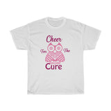 Cheers For The Cure Heavy Cotton Tee