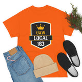 9 UAW local 163 Heavy Cotton Tee