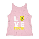 Love Ferrari Women's Relaxed Jersey Tank Top