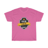 10 UAW local 600 Heavy Cotton Tee