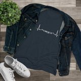 Heart Beat Women's Triblend Tee