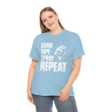 Sand Tape Repeat Heavy Cotton Tee