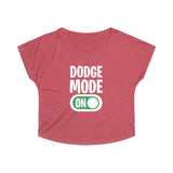 DODGE Mode Women's Tri-Blend Dolman