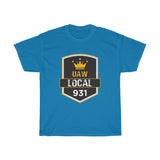 9 UAW local 931 Heavy Cotton Tee