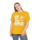 Sand Tape Repeat Heavy Cotton Tee