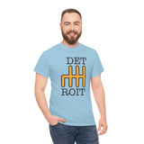 229 DET ROIT Heavy Cotton Tee BLK