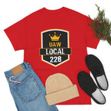 9 UAW local 228 Heavy Cotton Tee