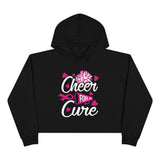 Cheers For The Cure A02 Woman Crop Hoodie