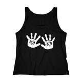 Dogde hand printed  Women's Relaxed Jersey Tank Top