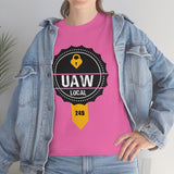 3 UAW local 249 Heavy Cotton Tee