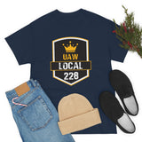 9 UAW local 228 Heavy Cotton Tee