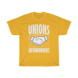 Unions Autoworkers Heavy Cotton Tee