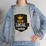 9 UAW local 2000 Heavy Cotton Tee