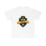 10 UAW local 22 Heavy Cotton Tee