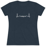 Heart Beat Women's Triblend Tee