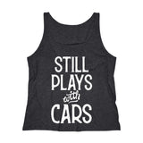 Still Play Cards Printed Women's Relaxed Tank Top