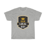 9 UAW local 931 Heavy Cotton Tee