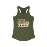 Owner of jeep Women's Ideal Racerback Tank