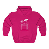 Ford Over Dodge Table Hooded Sweatshirt