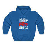 Car Dead Red Hooded Sweatshirt