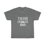 Toledo 1910 OHIO Heavy Cotton Tee