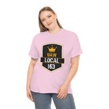 9 UAW local 163 Heavy Cotton Tee