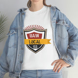 8 UAW local 155 Heavy Cotton Tee