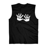 Hand Printed Men's  Ultra  Cotton Sleeveless Tank