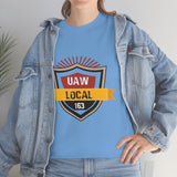 8 UAW local 163 Heavy Cotton Tee